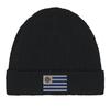 Bonnet - Bonnet Drapeau Uruguay - Noir - 100% Coton - Taille Fixe - Design Épuré
