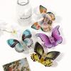 Acrylic Butterfly Hair Claw Clip Korean Temperament Simple Hair Grab Clip Girls Ins Shark Clip Women Hair Styling Accessories