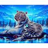 Diamond Painting Cartoon Animal Tiger Rhinestone Mosaic Pattern Diamond Embroidery