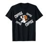 Coffee Cavalier King Charles Spaniel Dog T-Shirt