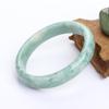 Gift for Women Men Wedding Charm Jewelry Green Jade Bracelet Natural Stone Bangle Emeral Jewelry