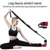 Yoga Stretching Strap with Loop Adjustable Foot Calf Stretcher Band Men Women Home Workout Exercise Physical Therapy Resistance Band