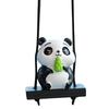 Car Panda Pendant Color Matching Swing Good Detail Colorfast Car Hanging Ornament Animal Mirror Hanging Pendant Car Interior Accessories