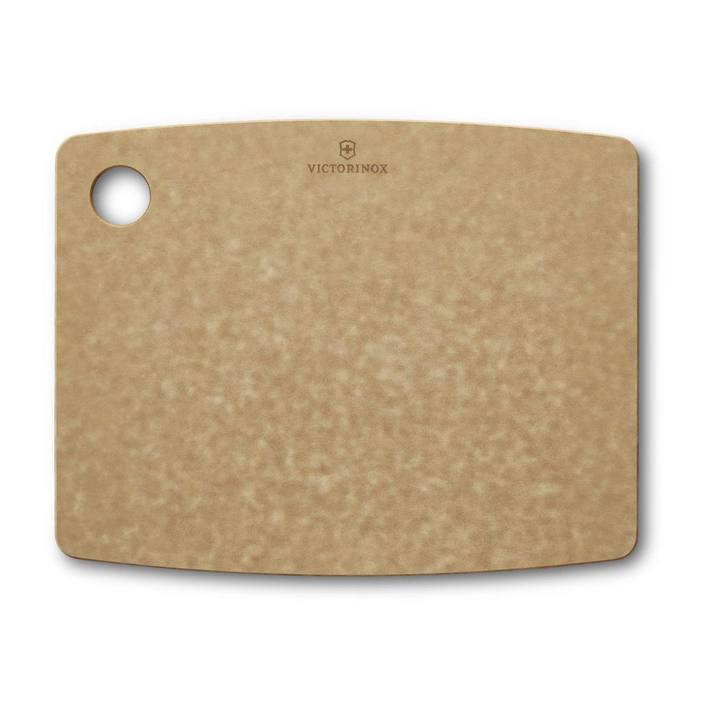 Victorinox Kitchen Series Durable Cutting Board M Brown Stylish and Sustainable Wood Fiber Material Dishwasher Safe Heat Resistant Outdoor Camping