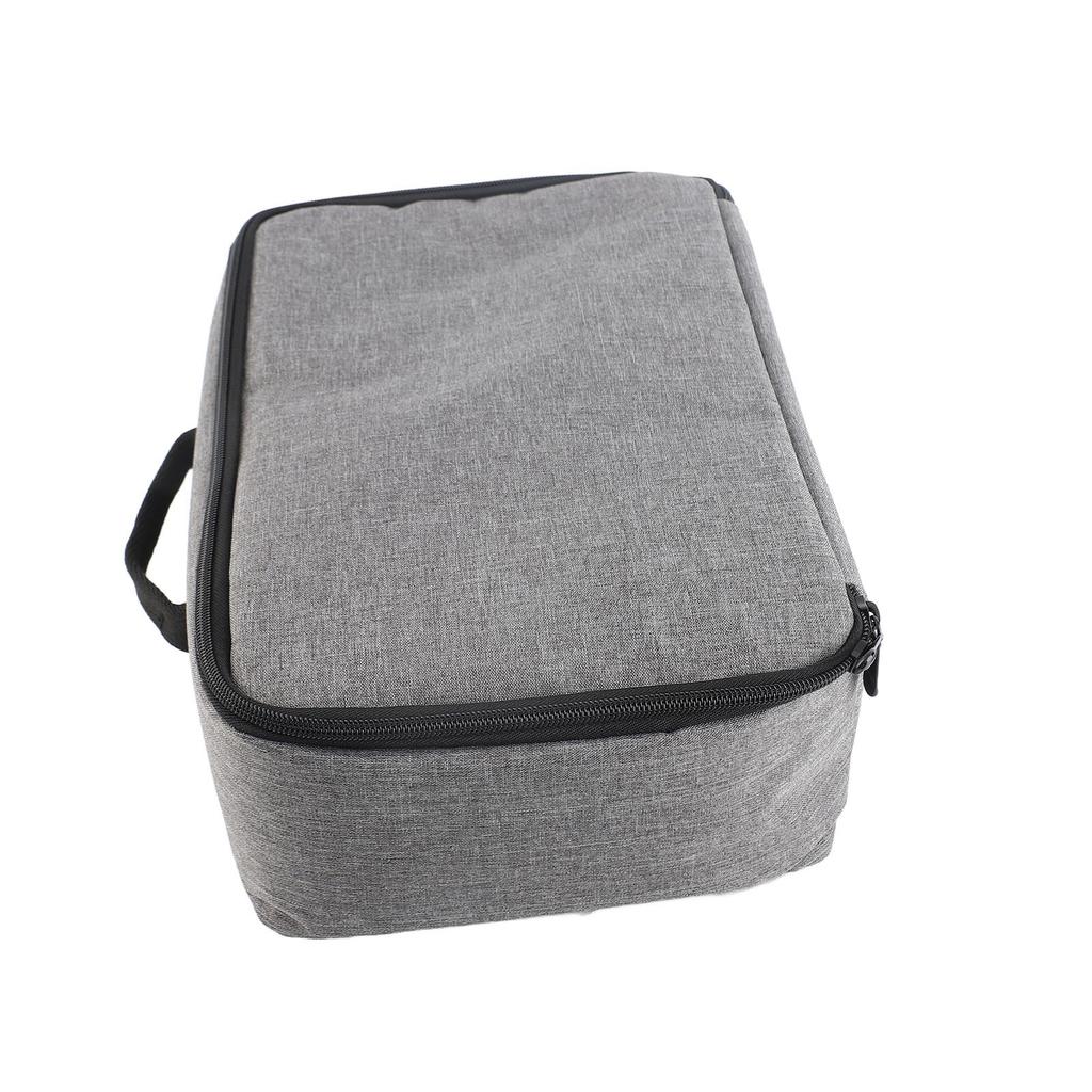 Projector Bag 13.6x7.9x4in Heavy Duty Nylon Portable Projector Carrying Case with Sturdy Handle for