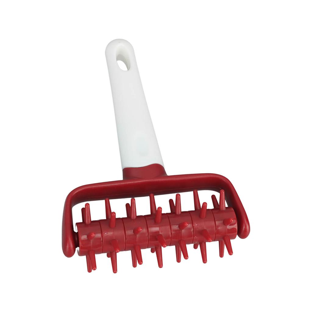 Тесто для пиццы Ролик для стыковки предотвращает образование пузырей Плотный инструмент для стыковки пиццы с шипами для домашней кухни