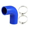X AUTOHAUX Silicone Hose, 2.2 Inches (57 Mm) Inner Diameter 90 Degree Elbow Engine