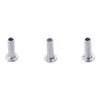 100Pcs M2 M2.5 M3 Aluminum Flat Truss Head Silver Tone Semi-hollow Bolts Half Semi-Tubular Rivets