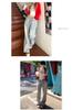 Women's 2024 Korean Retro High-Waist Wide-Leg Floor-Length Jeans