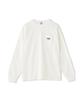 Schott LS WORK LABEL POCKET T-SHIRT, Men's Size M, White, 782-5930004