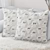 1/2pcs Halloween Plush Pillow Cover Pumpkin Ghost Pattern Cushion Case Festive Decor for Living Room Bedroom Throw Pillow Covers