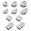 Furniture Hardware Cabinet Door Hinge Shelf Holder Support Panel Bracket Glass Clamp Shelves Clips