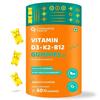 Carbamide Forte Vitamin D3 K2 MK7 & Vitamin B12 Gummies | Vitamin B12 Supplements | Vitamin K2 Mk7, Vitamin D3 Supplement & B12 Vitamin