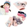 Thickened Autumn Winter Gloves Warm Warm Mittens Full Finger Gloves Hand Warmer  Boys Girls