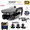 New SG907 MAX GPS Drone with 3-Axis Gimbal Camera 4K HD 5G Wifi FPV Optical Flow Brushless Professional Quadcopter RC Drone Toy
