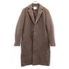 UNITED TOKYO FUKUSHIMA Made In Japan Wool Blend Chester Coat 2 Brown Men's Used