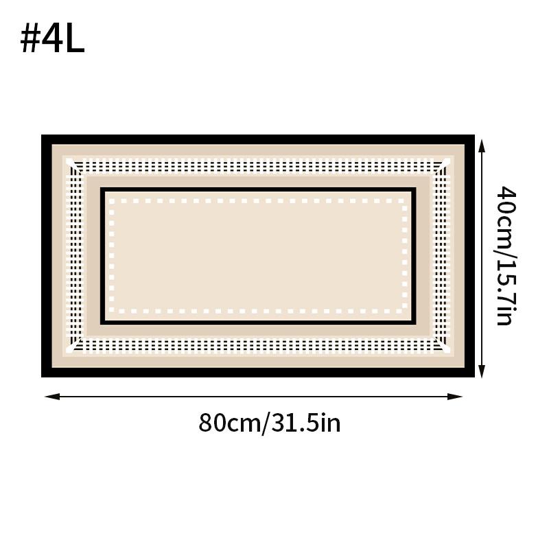 Simple Bath Mat  Bathroom Absorbent Floor Mats  U-shaped Toilet Foot Pad Non-Slip Floor Door Mat Bathtub Side Carpet Shower Rug