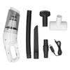 Handheld Vacuum Cleaner Strong Suction Deep Cleansing Cordless Car Vacuum White
