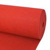 VidaXL Exhibition Carpet 1 X 24 M Red