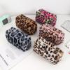 Leopard Print Makeup Bags for Women Soft Travel Cosmetic Bag Organizer Case Lady Girls Make Up Case Necessaries Handbags Case