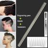 1Set Hairstyle Engraved Pen+10Pcs Blades Professional Hair Trimmers