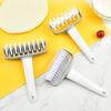 Cookie Roller Wear-resistant Multifunctional Non-stick Pastry Pizza Pie Roller Cutter for Home