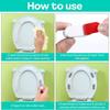 4Pcs/set Toilet Seat Bumper Bidet Seat Bumpers With Strong Buffer And Adhesive Function For Bidet Attachment Bathroom Accessories