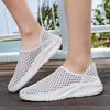 Men Shoes Loafers Light Walking Breathable Summer Comfortable Casual Shoes Women Sneakers Black White Sandals