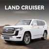 New 1:18 Scale Toyota Land Cruiser LC300 Alloy Car Model with Real Sound and Lights Kids Toy Boy Gift Off-road Premium Collectible for Car Lovers