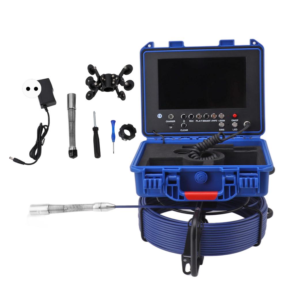 Pipe Inspection Camera Drain Sewer Industrial Endoscope Video Plumbing System Pipeline Snake Cam