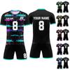 Personalised Shirts Kit Mens Girls With Name Number Custom Football Jerseys For Boys Training Suit