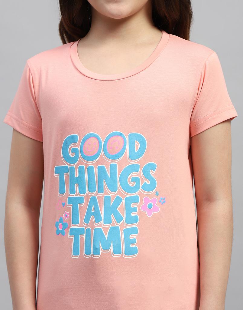 MONTE CARLO Girl's Regular Fit Top (Pack of 2)