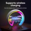 Multifunctional Night Lights Alarm Clock Music Speaker Wireless Charger 3 In 1Bedside Table Lamps G Styling Light Home Bedroom Decor