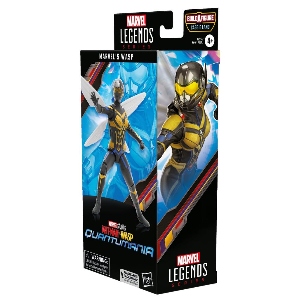 Hasbro Marvel Legends Series Wasp, Ant-Man and the Wasp: Quantumania 6-inch (15cm) Action Figure, Ages 4 and Up, F6574, Authentic