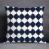 Blue Striped Plaid Pillowcase Office Living Room Home Pillowcase Car Ornaments