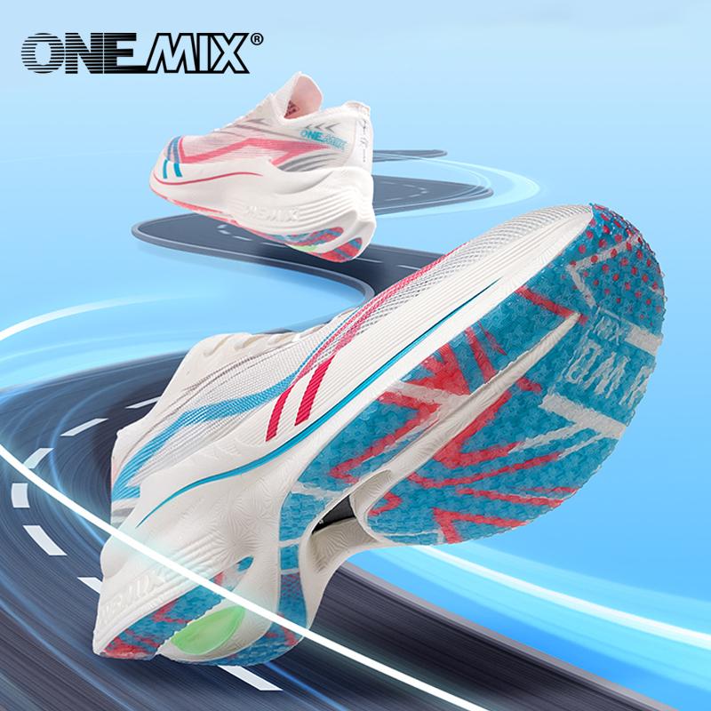 onemix New Carbon Plate Marathon Running Shoe Pro Tests Stable Support For Shock-absorbing Ultralight Bounce Sneakers