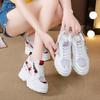 Fashion Summer Women Platform Sandals Wedges Thick Bottom Casual Mesh Shoes Woman High Heels Comfortable Sandals Sneakers