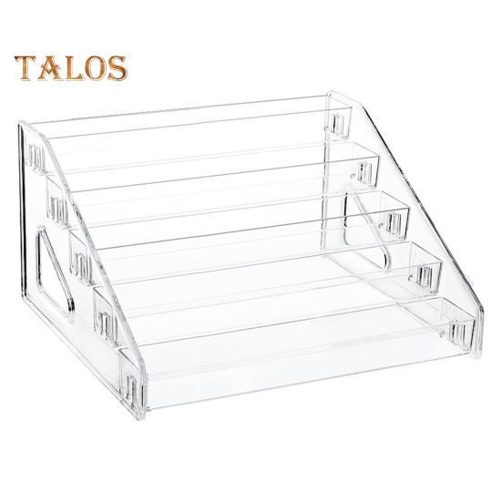 Nail Polish Organizer Acrylic Display Rack Transparent Design Multipurpose Sunglasses Organizer Essential Oils Holder
