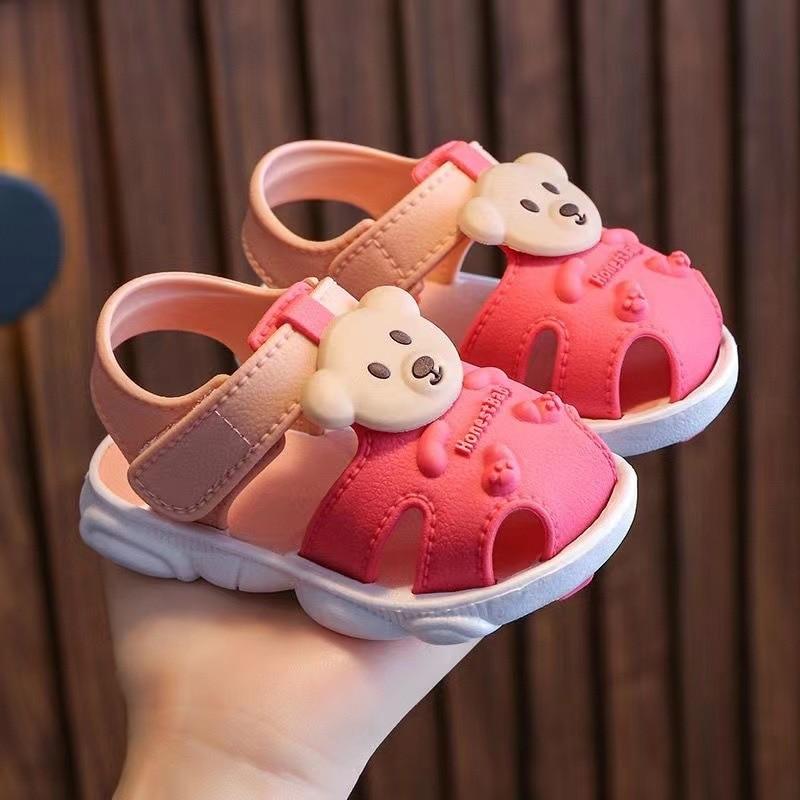 Unisex Baby Boy Girl Sandals Summer Beach Toddler Close Toed Shoes Newborn Infant First Walkers Breathable Sandals