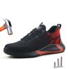 Work Safety Shoes Men Lightweight Indestructible Work Sneakers Women Security Steel Toe Shoes Safety Boots
