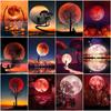 Diamond Mosaic Night Moon For Embroidery Cross 5d Diamond Painting Landscape Picture Of Rhinestones Home Decor
