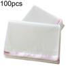 Self-adhesive Bag 100Pcs Transparent Self-Adhesive Sealable Plastic Bags For And Gifts