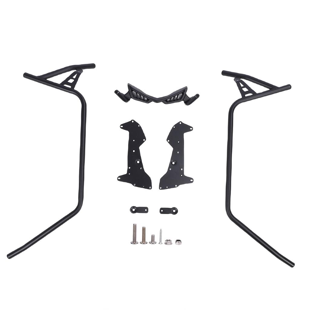 Motorcycle Highway Crash Bar Heavy Duty Carbon Steel Engine Guard Bumper Frame Falling Protector Replacement for