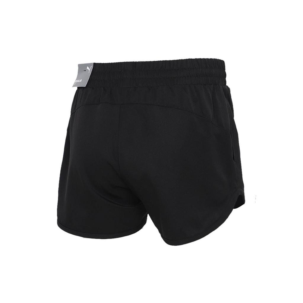 Puma Training Fitness Quick Dry Breathable Casual Sports Woven Shorts Women Bottoms Black 586862-01