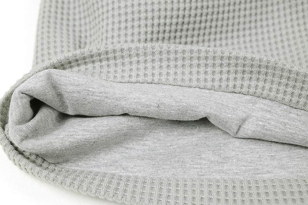 Big Watch Thermal Knit Light Plus Size P-10 Men's Cap, Gray/Mix Gray,