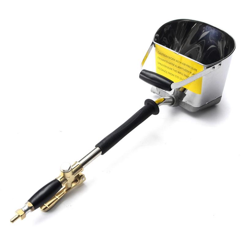 7.9KGS Cement Mortar Concrete Air Stucco Plastering Sprayer Hopper Paint Wall Tool NEW