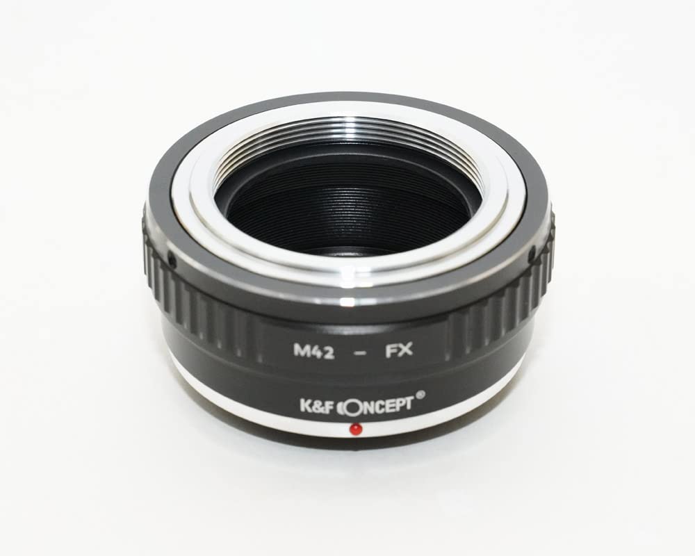 CONCEPT M42 Mount To Fuji X FX Mount Adapter with Lens Cloth K&F M42-fx (KFFX)