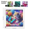 Full Diamond Embroidery Cat Animal New 2024 Painting Butterfly Cross Stitch Kits Cartoon Mosaic Flower Handmade Gift