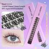 Segmented False Eyelashes Natural Thick Curly Grafted Eyelashes Eyelashes