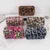 Leopard Print Makeup Bags for Women Soft Travel Cosmetic Bag Organizer Case Lady Girls Make Up Case Necessaries Handbags Case